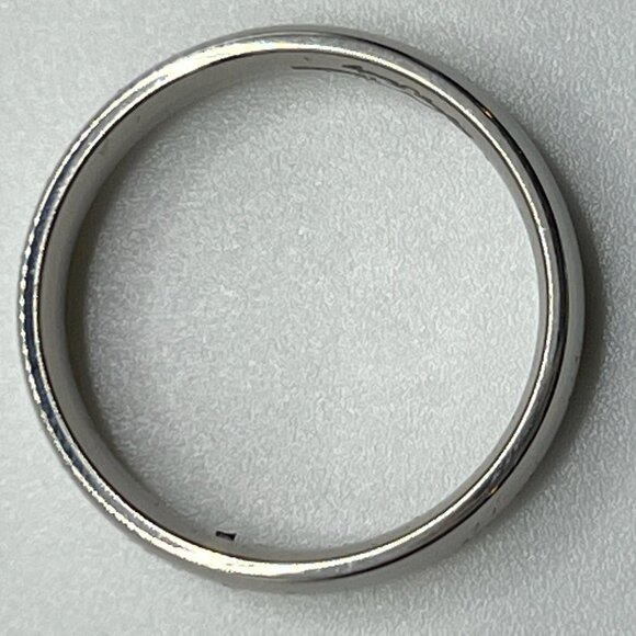 Mens Titanium Wedding Band Size 10.5 - Picture 3 of 4